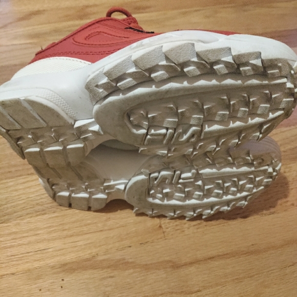 RED FILA DISRUPTOR 2 - Picture 3 of 4